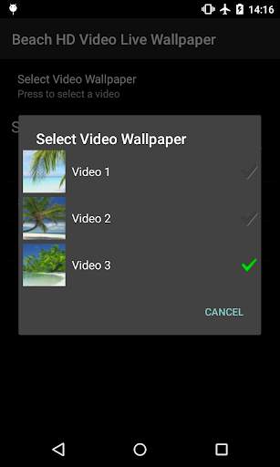 Beach HD Video Live Wallpaper screenshot 6