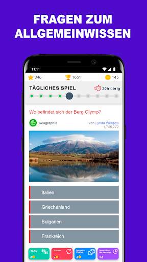 QuizzClub Allgemeinwissen Quiz screenshot 1