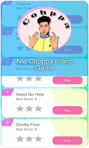 Walk Em Down NLE Choppa Piano Megic game screenshot 2