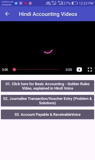 Basic Accounting App Hindi - Learn Debit Credit screenshot 2