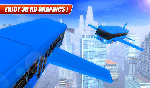 Impossible Flying Bus Stunts screenshot 11