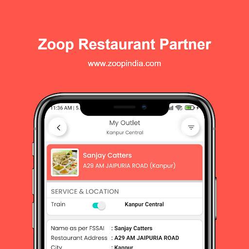 Zoop Restaurant Partner screenshot 1