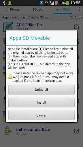 Apps Movable скриншот 3