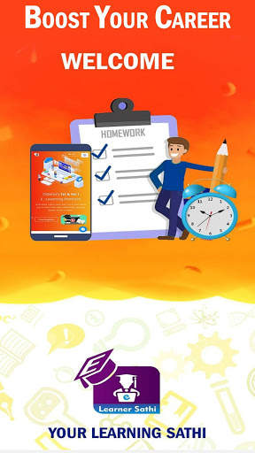 e-Learner Sathi: Online Learning App screenshot 1