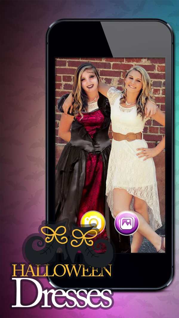 Dress Up Games for Halloween 1 تصوير الشاشة