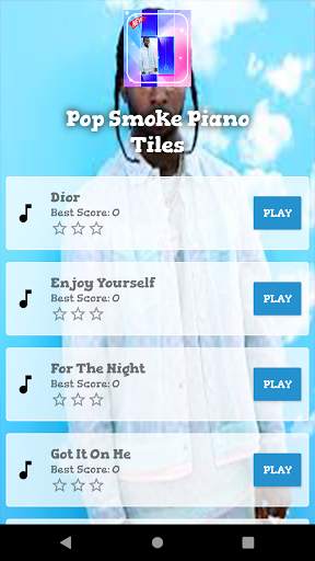 Pop Smoke Piano Tiles screenshot 1