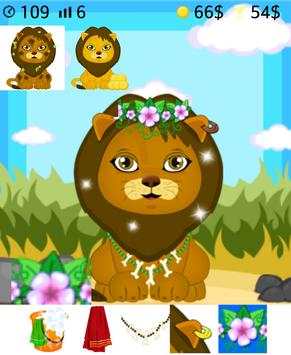 Cleaning Lions Game screenshot 2
