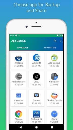 App Backup and Restore screenshot 1
