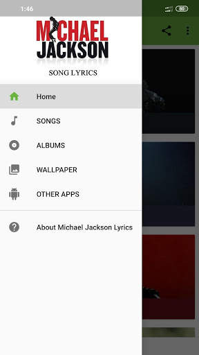 Michael Jackson Lyrics screenshot 1
