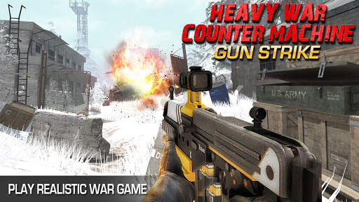 Heavy War Counter Machine Gun Strike Games 2021 screenshot 1