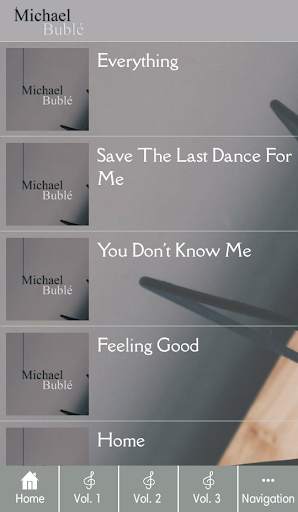 Michael Buble Song Collection screenshot 3