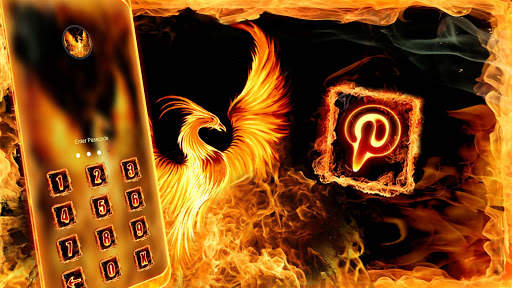 Fire Phoenix Launcher Theme screenshot 3