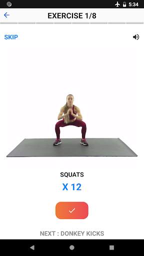 Butt and Abs Workout - Buttocks Workout screenshot 6