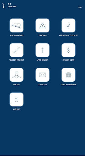 THE SPINE APP screenshot 1