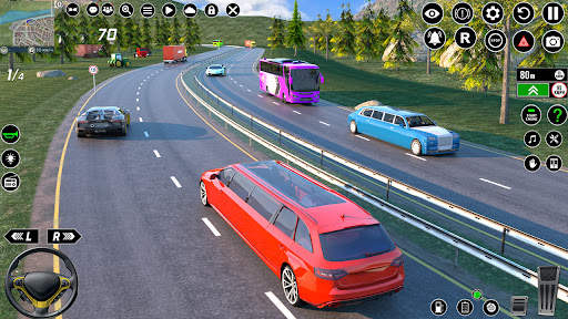 Limousine Taxi Driving Game screenshot 1