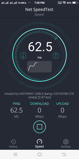 Net Speed Test 2 تصوير الشاشة