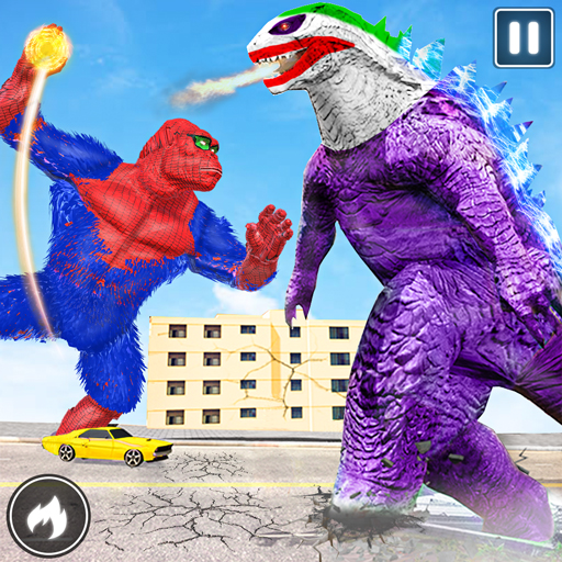Angry Dinosaur Gorilla Rampage иконка