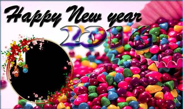 Color NewYear 2016 Photo Frame screenshot 4