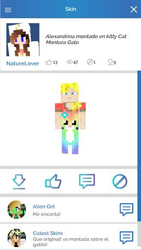 QB9 3D Skin Editor para Minecraft screenshot 6
