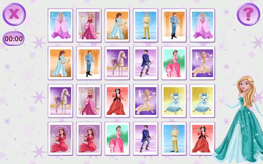 Princess Pairs for Girls Free screenshot 7