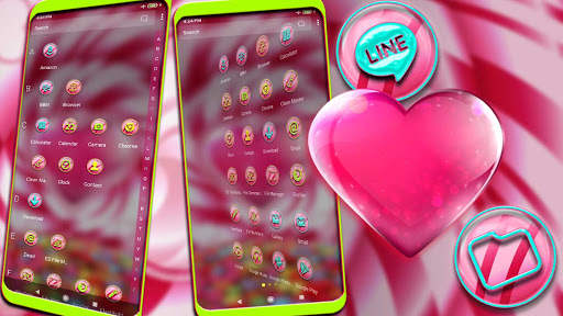 Candy Heart Theme screenshot 3