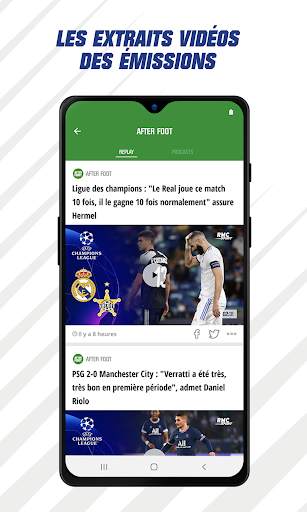 RMC Sport News, foot & ufc screenshot 8