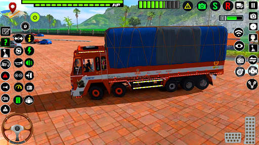 Heavy Indian Truck Lorry Games screenshot 2