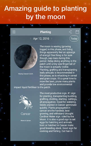 Moon Phase Calendar Zodiac screenshot 14