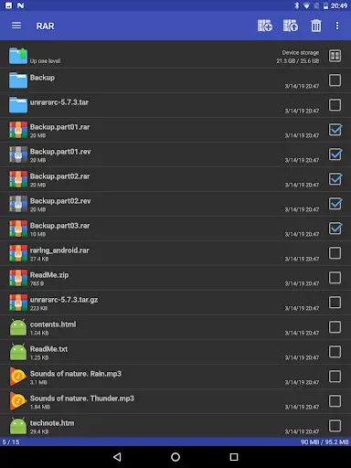 RAR screenshot 12