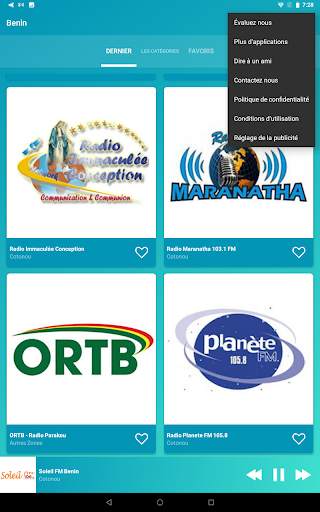 Bénin radios online screenshot 11
