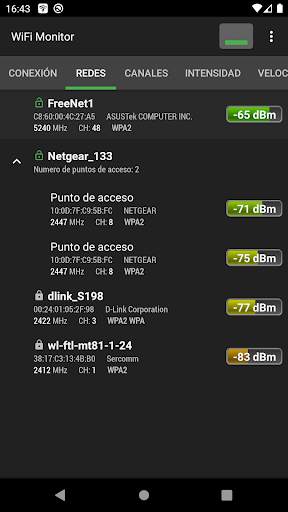 WiFi Monitor: analizador de redes Wi-Fi screenshot 3