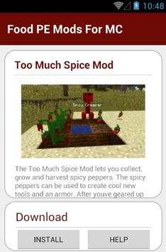 Food PE Mods For MC screenshot 5