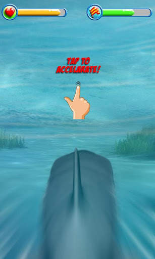 Angry Shark Rush स्क्रीनशॉट 3