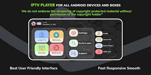 IPTV BLINK PLAYER screenshot 1