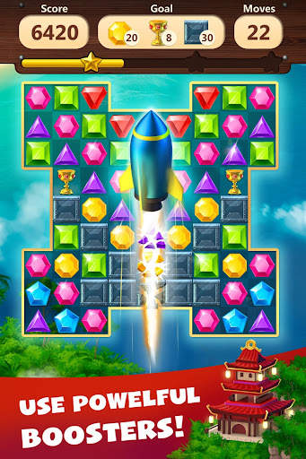 Jewels Planet - Match 3 Puzzle screenshot 4
