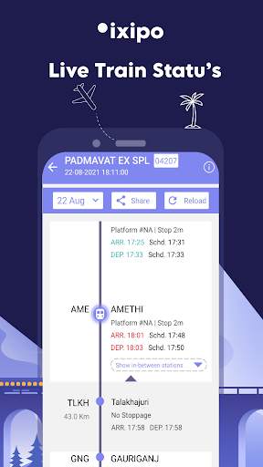 Ixipo Train Booking, PNR Status, Running Status screenshot 3