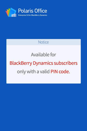 Polaris Viewer for BlackBerry screenshot 1