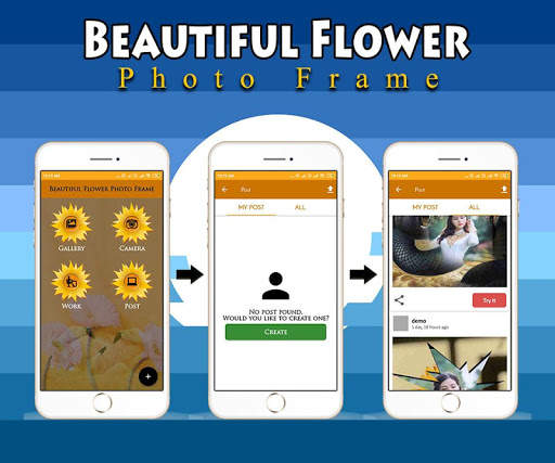 Beautiful Flower Photo Frame screenshot 4