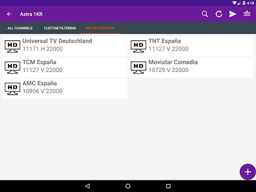 Astra Frequency List screenshot 20