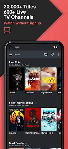 Plex: Stream Movies & TV screenshot 2