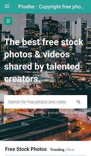 Pixeller : Copyright free photos screenshot 8