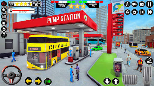 Passenger Bus Driving Games 3D screenshot 3