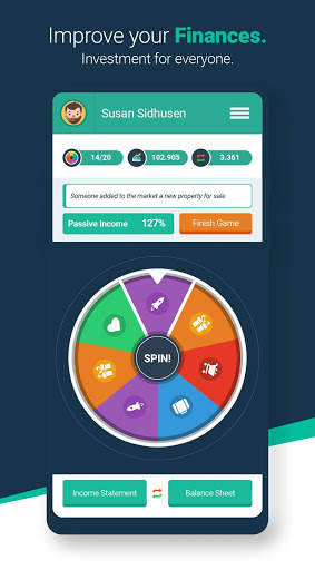 Money Race Finance and Investing Game स्क्रीनशॉट 1