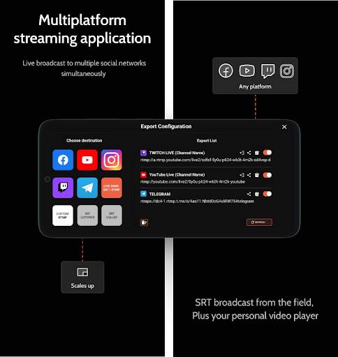 Omnistream Live Video Creator screenshot 2