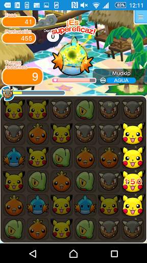 Pokémon Shuffle Mobile screenshot 4