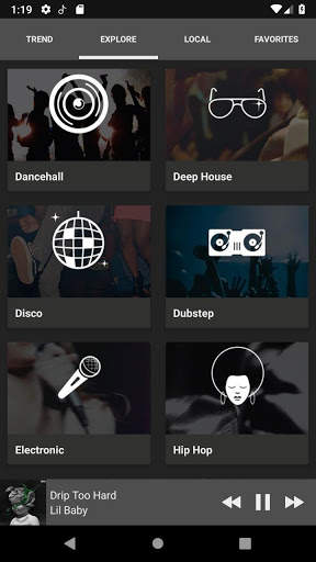Free Music Player screenshot 1