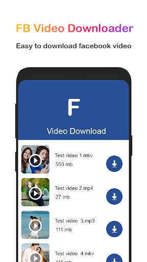 HD Video Downloader For Facebook screenshot 1