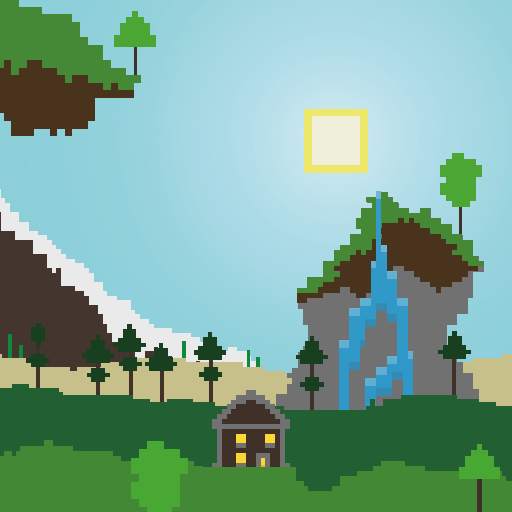 Pixel Landscape Live Wallpaper 1.7