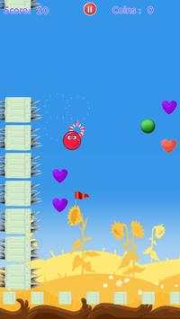 Red Foot Ball Jump screenshot 1
