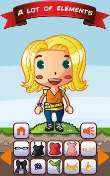Dress up girls -A fashion game screenshot 2